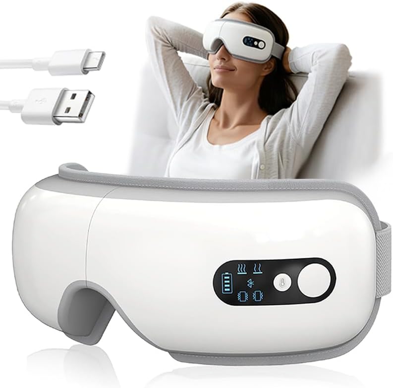 EyesPro Masajeador para Ojos con Calor y Sonido