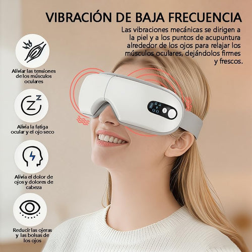 EyesPro Masajeador para Ojos con Calor y Sonido
