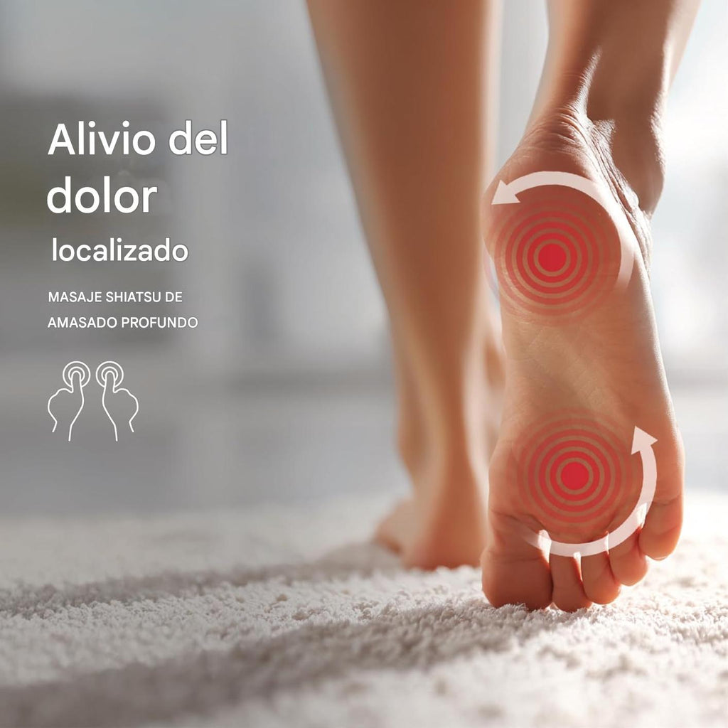 HoMedics Shiatsu Select - Masajeador de pies con calor, masajeador de pies Shiatsu con calor