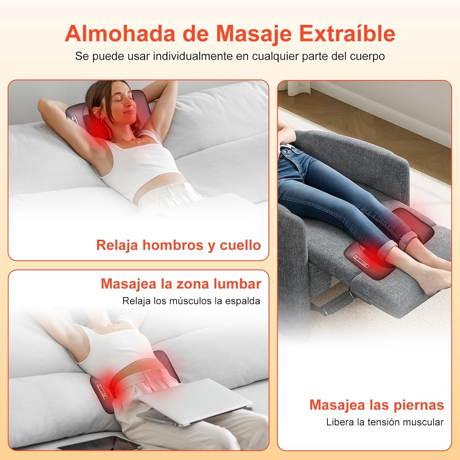 Massage Pro Colchoneta Masajeadora de Cuerpo Entero
