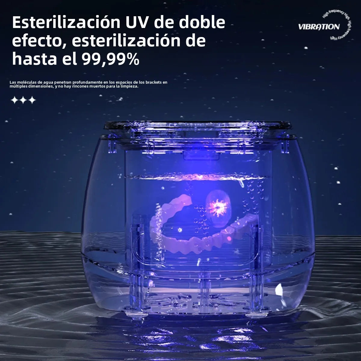 Limpiador Ultrasonico 360 Ultravioleta Calidad Superior