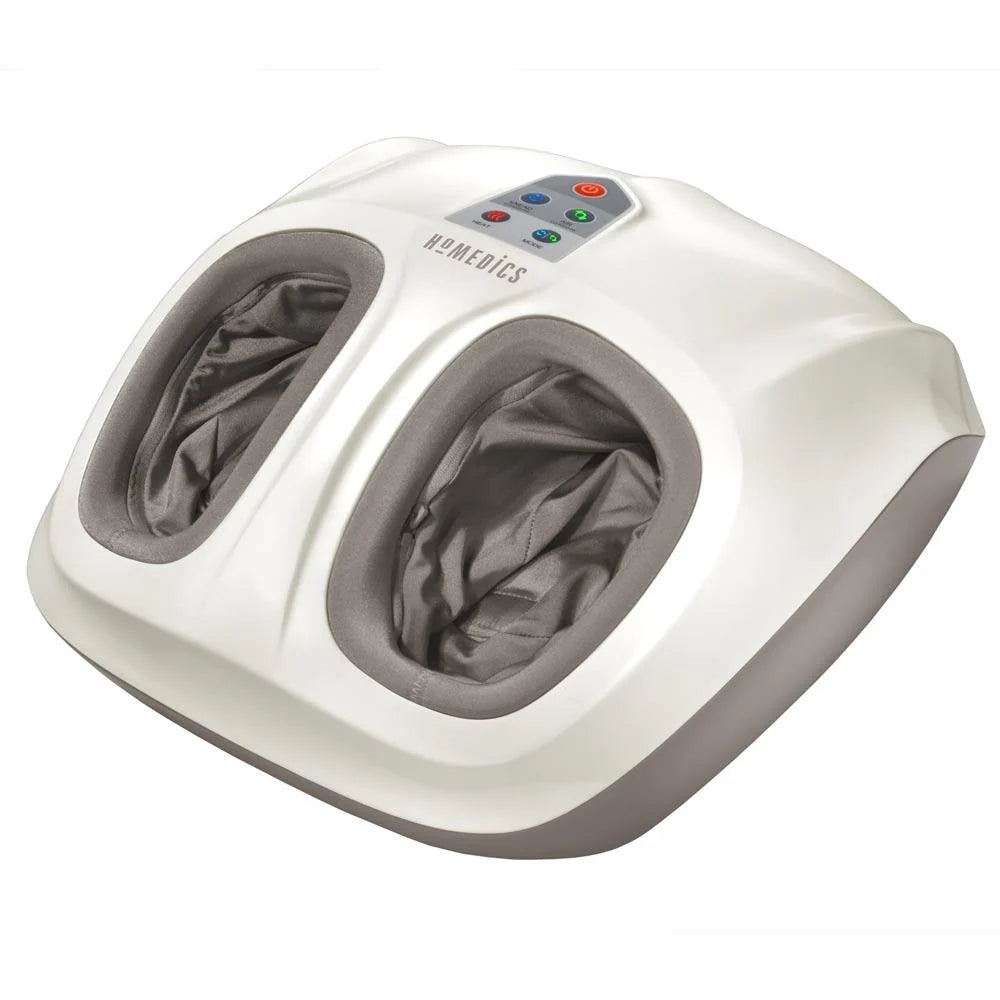 HoMedics Shiatsu Air 2.0 Masajeador de pies con calor y compresión de aire, 3 controles e intensidades personalizadas