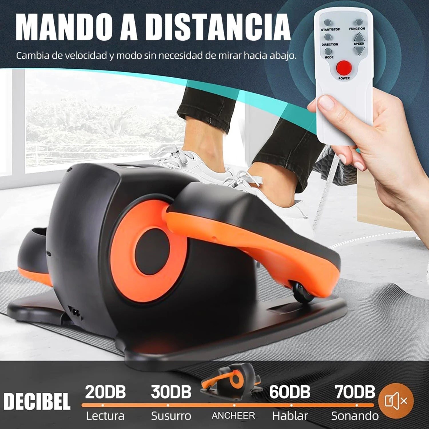 Pro MoveCycle Ejercitador de Piernas